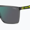 Okulary przeciwsłoneczne męskie Carrera 4019/S grey yellow fluo/green mirror 6