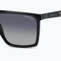 Okulary przeciwsłoneczne męskie Carrera 4019/S black/grey shaded polarized 6
