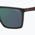 Okulary przeciwsłoneczne męskie Carrera 4019/S matte black red/green grey hight contrast anti reflex 6