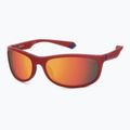 Okulary przeciwsłoneczne Polaroid PLD 2154/S matte red/red multilayer polarized 2