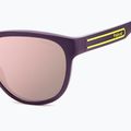 Okulary przeciwsłoneczne Polaroid PLD 2156/S violet/rose gold multilayer polarized 5