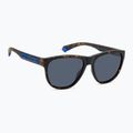 Okulary przeciwsłoneczne Polaroid PLD 2156/S matte brown havana/blue polarized
