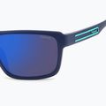Okulary przeciwsłoneczne męskie Polaroid PLD 2158/S matte blue/blue mirror polarized 5