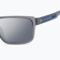 Okulary przeciwsłoneczne męskie Polaroid PLD 2158/S matte grey/grey silver mirror polarized 5