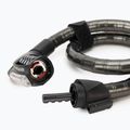 Zapięcie rowerowe Kryptonite KryptoFlex 2080 Armored Combo Cable black 3