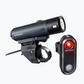 Zestaw lampek rowerowych Kryptonite Street F-150/Avenue R-30 set black 7