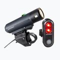 Zestaw lampek rowerowych Kryptonite Street F-500/Avenue R-45 set black 7