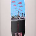 Deska wakeboardowa Slingshot Salmon niebieska/czarna/różowa 8