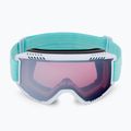 Gogle narciarskie HEAD Contex silver/turquoise 2
