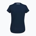 Koszulka tenisowa damska HEAD Tie-Break W dark blue/print vision 2