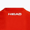 Koszulka tenisowa dziecięca HEAD Topspin Jr tangerine/print vision 4