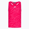 Koszulka tenisowa dziecięca HEAD Agility Tank Top magenta/print vision