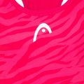 Koszulka tenisowa dziecięca HEAD Agility W magenta/print vision 3
