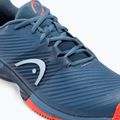 Buty do tenisa męskie HEAD Revolt Pro 4.0 Clay bluestone/orange 7