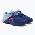 Buty do tenisa damskie HEAD Revolt Evo 2.0 dark blue/azalea 5