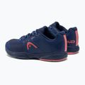 Buty do tenisa damskie HEAD Revolt Court W dark blue/coral 3