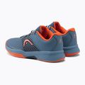 Buty do tenisa dziecięce HEAD Revolt Pro 4.0 Jr bluestone/orange 3
