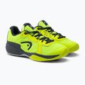 Buty do tenisa dziecięce HEAD Sprint 3.5 Jr yellow/green 5
