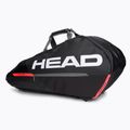 Torba tenisowa HEAD Tour Team 6R 53.5 l black/orange