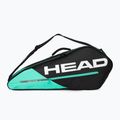 Torba tenisowa HEAD Tour Team 3R 30 l black/mint