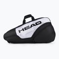 Torba tenisowa HEAD Djokovic 6R Combi 60 l white/black 2