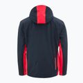 Kurtka narciarska męska HEAD Supershape ski print m/red 2