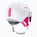 Kask narciarski dziecięcy HEAD Maja Visor Jr white 9