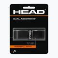 Owijka do rakiet tenisowych HEAD Dual Absorbing Grip black