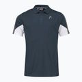 Koszulka polo tenisowa męska HEAD Club 22 Tech Polo navy