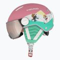 Kask narciarski dziecięcy HEAD Maja Visor Paw Jr pink/silver red 5