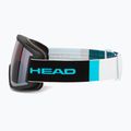 Gogle narciarskie HEAD Contex Pro 5K Race chrome/rd/5k chrome/orange 5