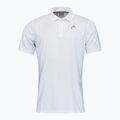 Koszulka polo tenisowa męska HEAD Club 22 Tech Polo white