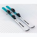 Narty zjazdowe dziecięce HEAD Supershape Team Easy JRS + wiązania Jrs 4.5 GW CA 2025 white/blue 8