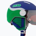 Kask narciarski dziecięcy Head Mojo Visor Jr blue/green/silver red 7