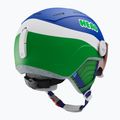 Kask narciarski dziecięcy Head Mojo Visor Jr blue/green/silver red 2