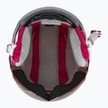 Kask narciarski dziecięcy HEAD Maja Visor white/silver red 5