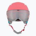 Kask narciarski dziecięcy HEAD Maja Visor pink/blue/silver red 2