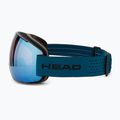 Gogle narciarskie HEAD Magnify 5K blue/petrol/5k blue/orange 5