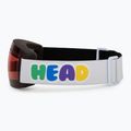 Gogle narciarskie dziecięce HEAD Solar red/red 4