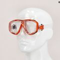 Maska do nurkowania TUSA Ceos white/orange 7