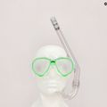 Zestaw do snorkelingu dziecięcy Cressi Perla Jr + Minigringo clear/lime 7