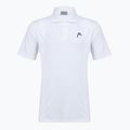 Koszulka tenisowa polo męska HEAD Club 25 Tech Polo white