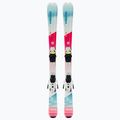 Narty zjazdowe dziecięce HEAD Joy Easy Jrs + wiązania Jrs 4.5 white/blue/pink