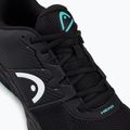 Buty do tenisa męskie HEAD Revolt Court black/teal 10