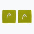 Frotki na nadgarstek HEAD Wristband 2.5" 2 szt. lime 2