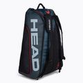 Torba tenisowa HEAD Tour Team 15R Megacombi 76 l black/grey