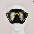 Maska do nurkowania Cressi Quantum black/yellow 7