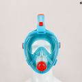 Maska pełnotwarzowa do snorkelingu dziecięca AQUA-SPEED Spectra 2.0 Kid turkusowa 8