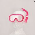 Zestaw do nurkowania dziecięcy TUSA Kleio Mini Fit pink 8