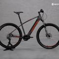 Rower elektryczny Romet e-Rambler E9.0 480Wh szary/pomarańczowy 17
